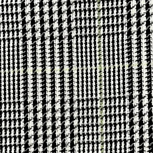 Ann Klein VTG houndstooth mini wool jumper dress size 8 plaid academic classic - Picture 4 of 7